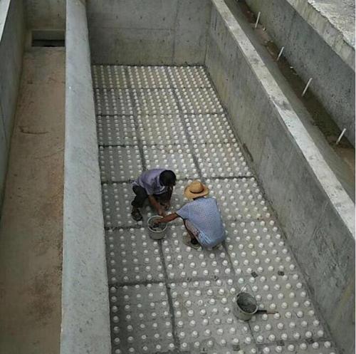 濾頭安裝現場